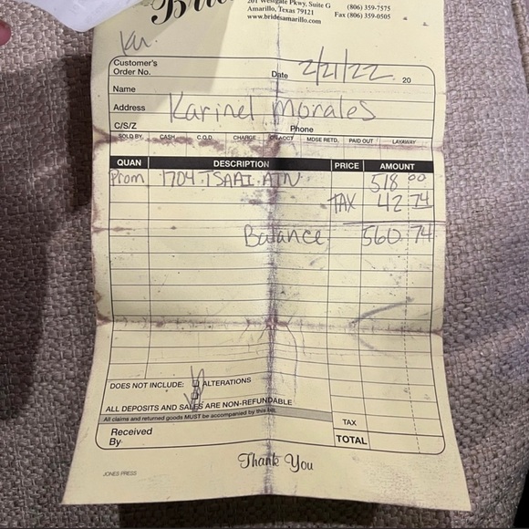 SHERRI HILL DRESS : FITS SIZES 10-14 - Picture 9 of 12